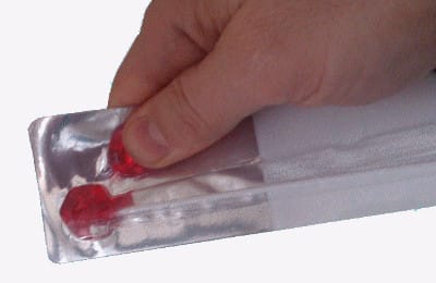 Principe du Spiratest de contrôle d'hygiène de surfaces